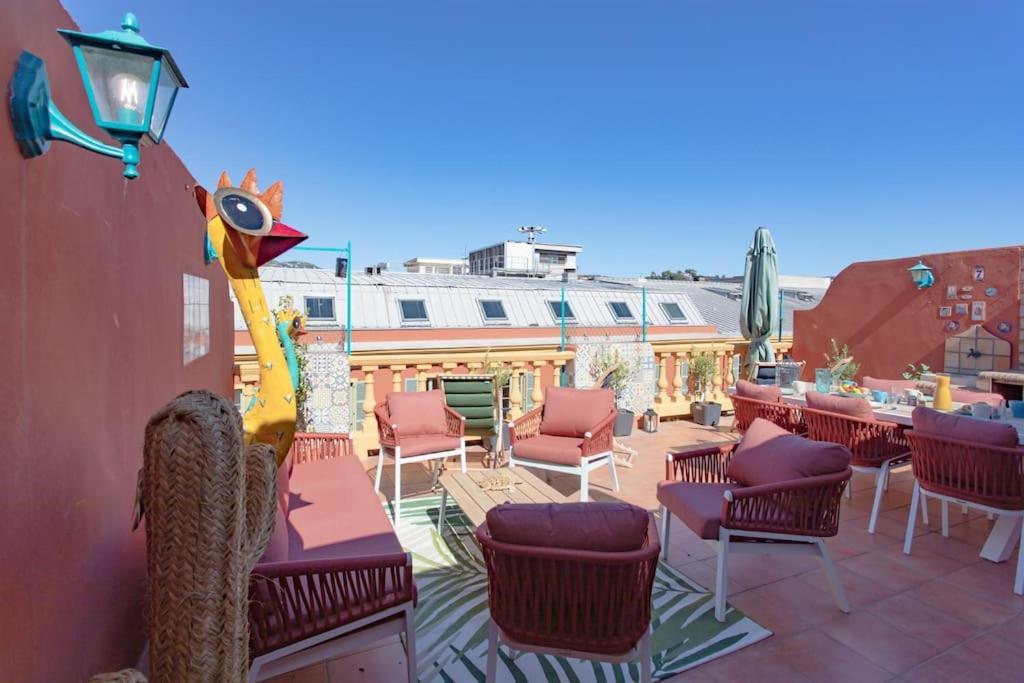 #48 Suite Jean Top Floor Terrace 5Min Walk Sea Ac 니스 외부 사진