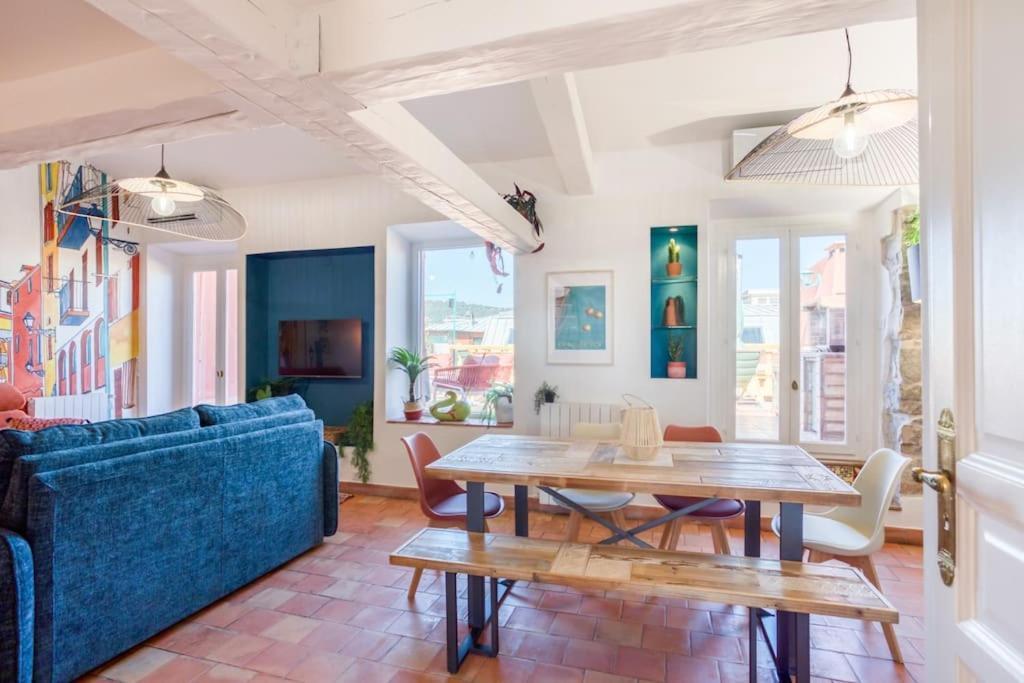 #48 Suite Jean Top Floor Terrace 5Min Walk Sea Ac 니스 외부 사진