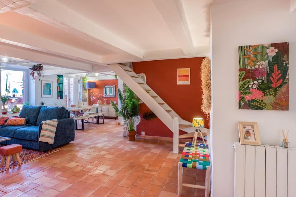 #48 Suite Jean Top Floor Terrace 5Min Walk Sea Ac 니스 외부 사진