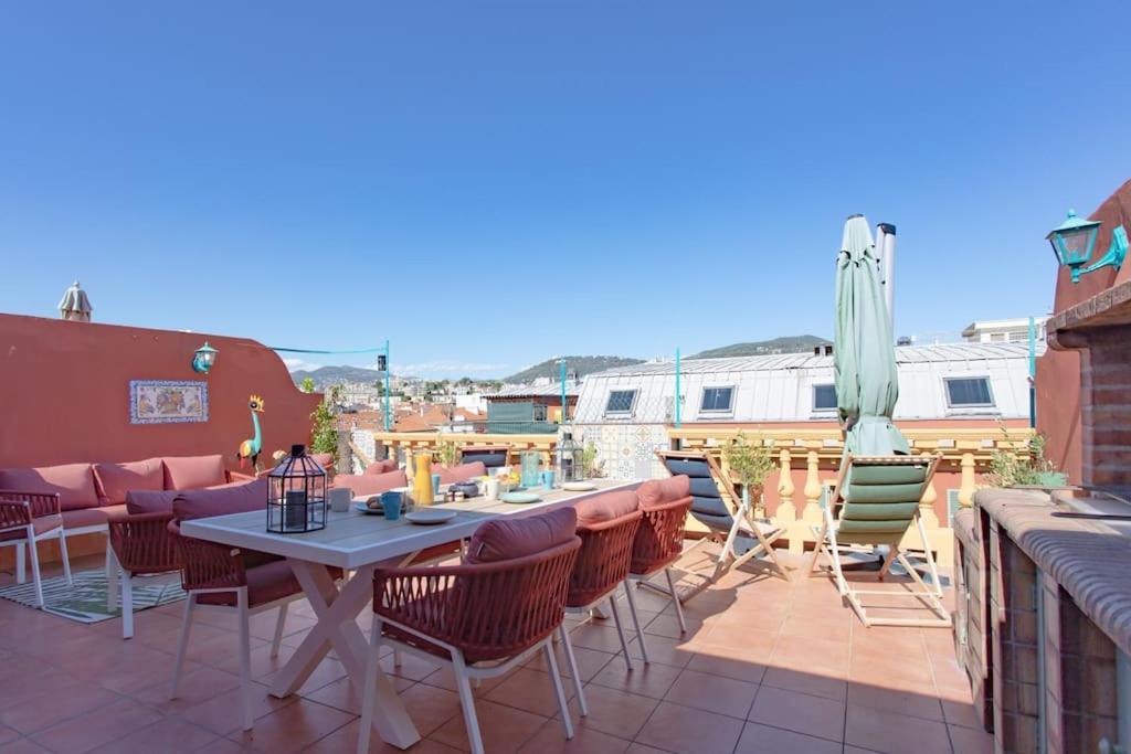 #48 Suite Jean Top Floor Terrace 5Min Walk Sea Ac 니스 외부 사진